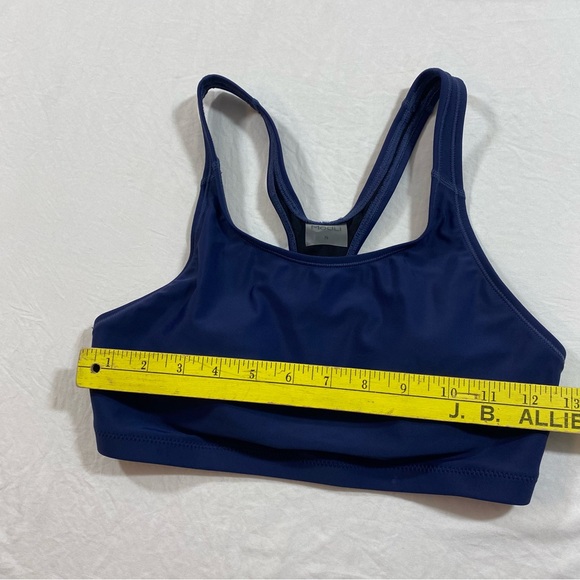 ModLy Swimsuit bikini Top woman’s Small Razorback top athletic top NWT Blue - Picture 5 of 6